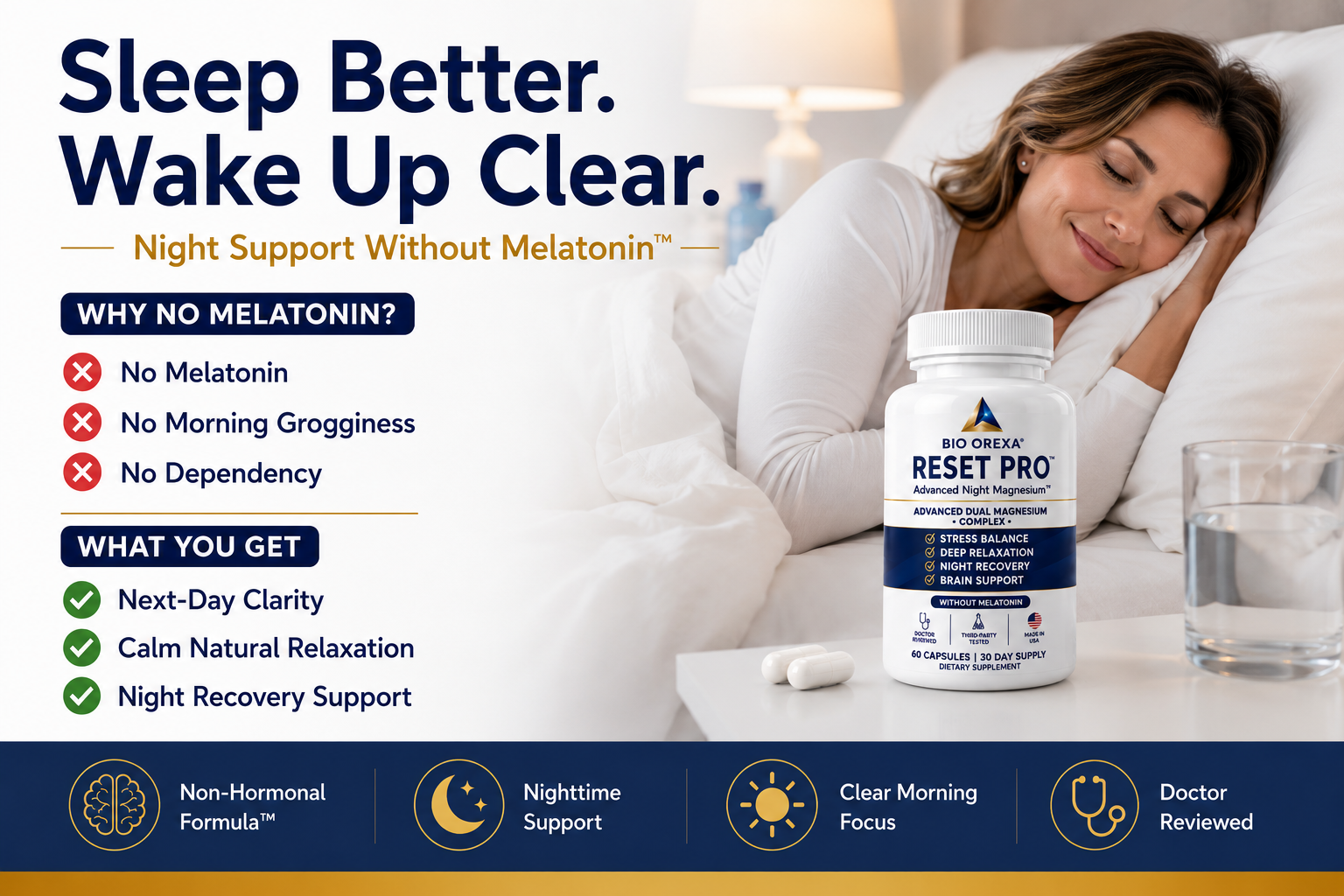 Sleep Better Wake Up Clear